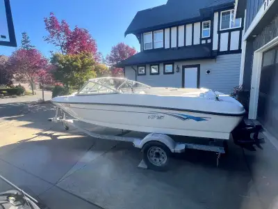 This boat has new flooring and runs great. It is well maintained, in good condition, and powered by...