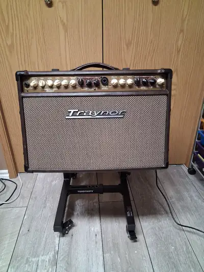 Traynor Amp, Standard Acoustic Master, stand and cover incl, View more