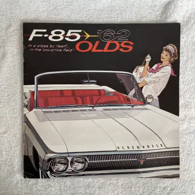 1962 Oldsmobile Cutlass F-85 Brochure $5, View more