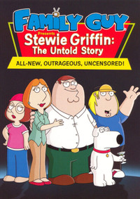 Family Guy items: DVD, trading cards