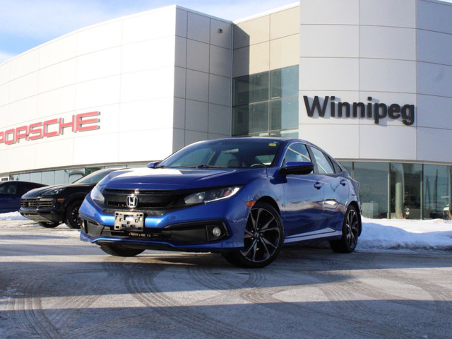 Pre-Owned 2020 Honda Civic Sedan Sport FWD Sedan in Cars & Trucks in Winnipeg