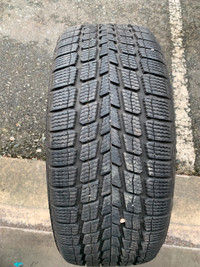 1 x single 225/45/18 95H M+S Firestone weathergrip wit 80% tread