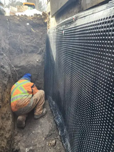 Demolition excavation foundation walls, View more