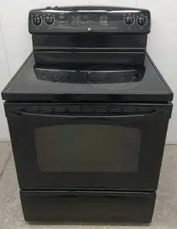 G.E. FLAT-TOP STOVE * SELF CLEANING * (model JCPB66DP1BB), View more