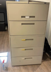 Filing Cabinet 5 drawer