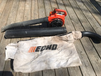 Echo ES 210 leaf blower and bagger