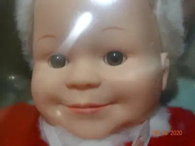 Ann  Geddes about 20inc BABY SANTA  in box, nrfb, big doll, 2000, View more
