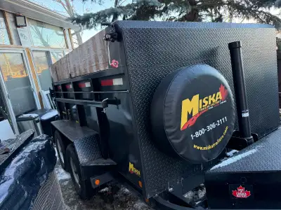 I have Dump trailer for rent. New condition. $120 per day . 7x10 and 7 x 12 . 416 . 419 . 7679