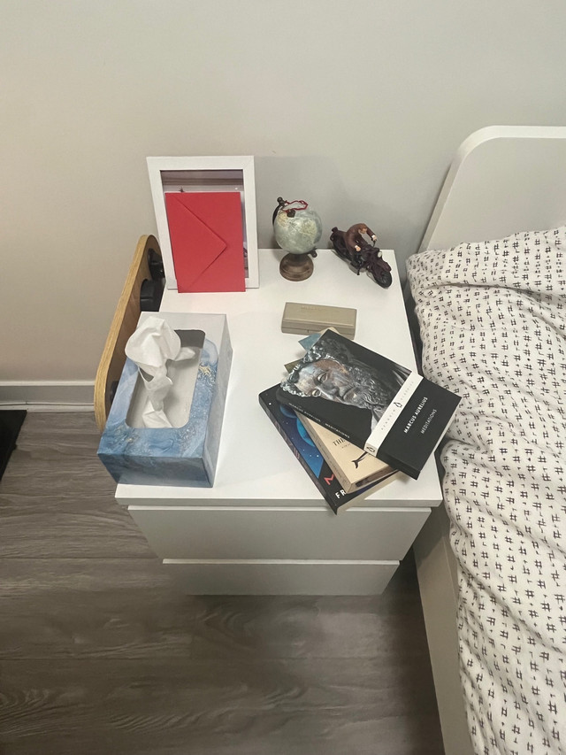 Malm nightstand ikea in Bookcases & Shelving Units in City of Toronto - Image 3