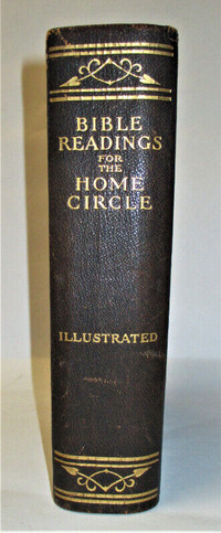 Vintage 1916 Bible Reading for the Home Circle, Hardcover, Good