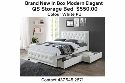 BRAND NEW IN BOX QS STORAGE BED, View more