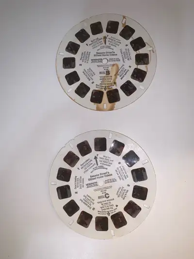 Vintage Sesame Street Silliest Home Video Viewmaster Reels, View more