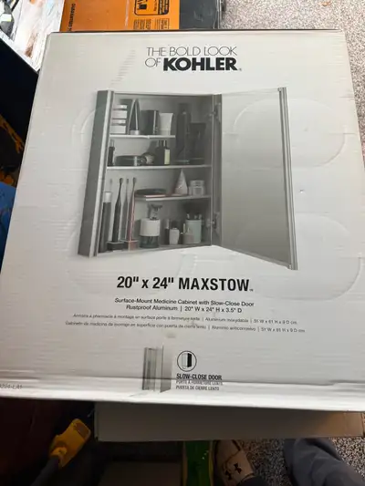 Kohler Medicine cabinet, View more