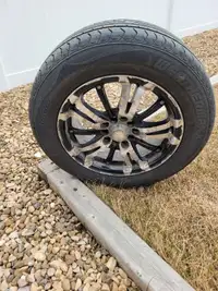 All Season Weathermax Tires on Rims
