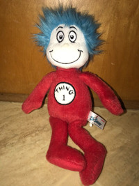 Dr. Seuss THING 1 Plush Stuffed Animal Toy 11 Inches Tall