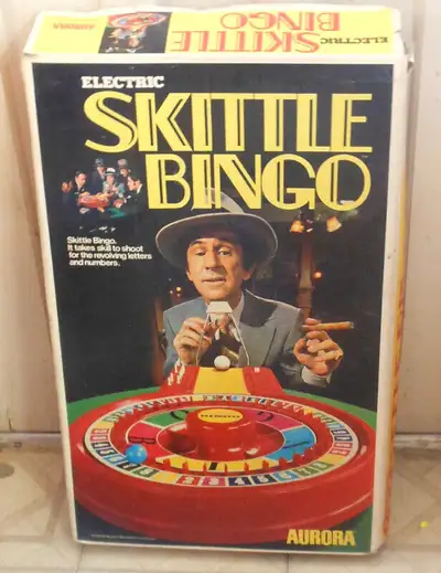 Vintage 1973 Get Smart Don Adams Skittle Bingo Aurora Game, View more