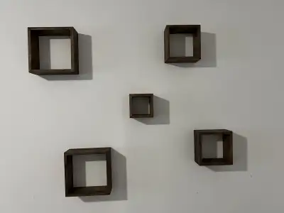 Square Shelves set of 5, View more