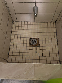 Floor tiles need replacement 