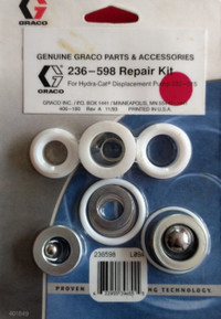 Graco 236598 repair kit. Brand-new just open to find out it’s th