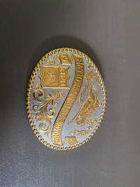 Award Design Medals NFR Buckle.