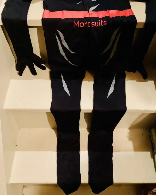Kids Halloween Ninja Morph Suit Costume Size Large 12 in Costumes in Calgary - Image 10