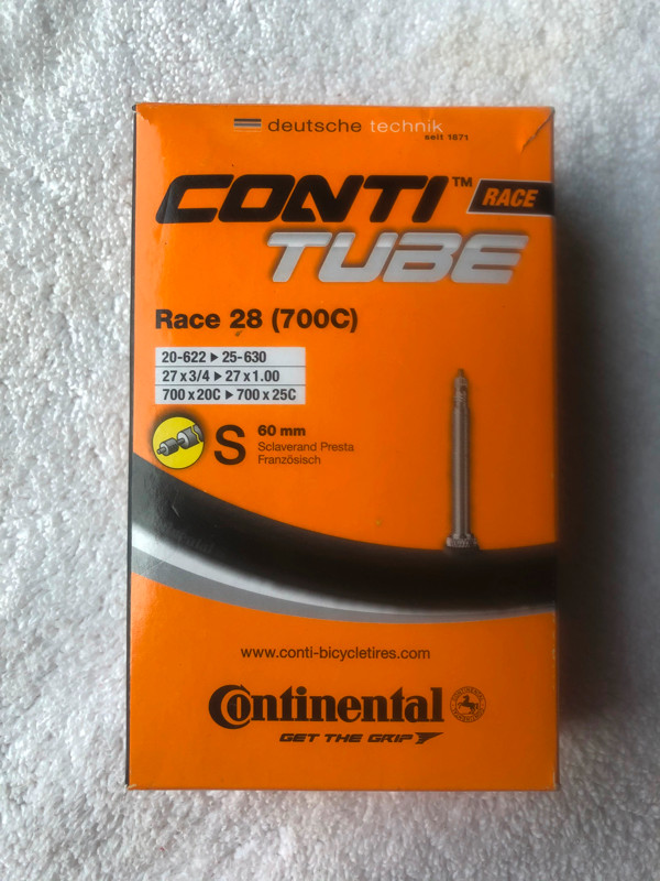 “NEW IN BOX” Continental Race 28 Inner Tubes in Frames & Parts in City of Toronto