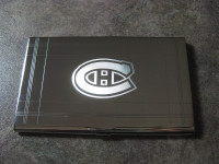 MINT * BIRKS CARDS HOLDER - CANADIENS - SILVER PLATE