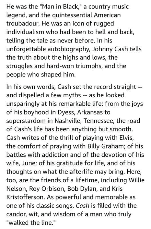 Johnny Cash. Cash the Autobiography. in Non-fiction in Calgary - Image 4