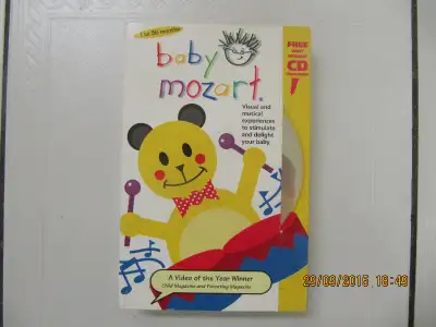 Baby Mozart VHS&CD Visual & Musical Stimulation Circa 2000, View more