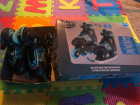 Adjustable - inline and ice skates size Y12 to 2