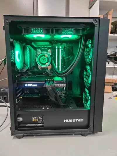 Beast Gaming PC - Ryzen 5700 - RTX 3070 - 16GB RAM - 512GB NVMe, View more