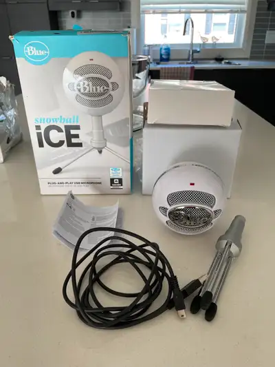 Blue “Snowball Ice” USB Microphone- New, View more