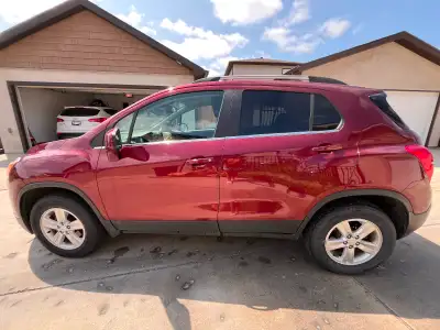 Selling my 2014 Chevy Trax AWD, safetied. In good working condition. It’s a subcompact SUV.