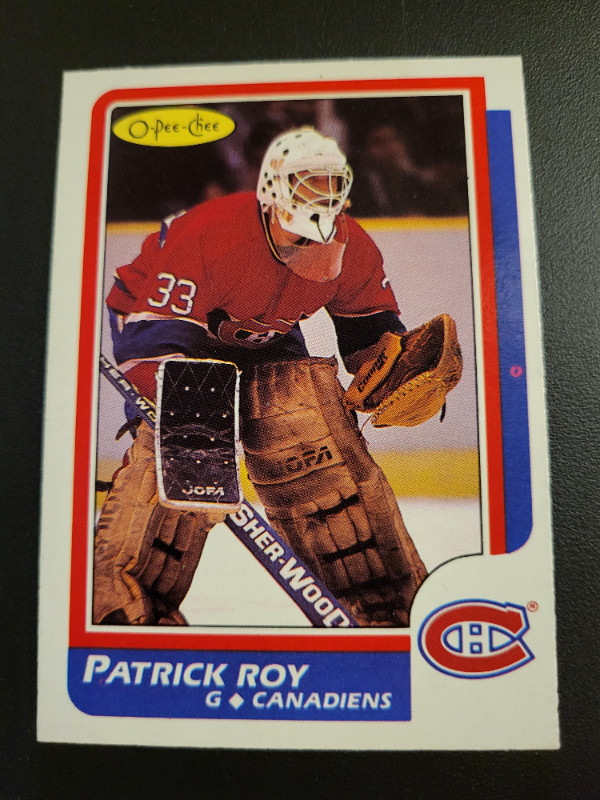 Patrick Roy O-Pee-Chee #53 Rookie Card in Mint Condition in Arts & Collectibles in Mississauga / Peel Region - Image 3
