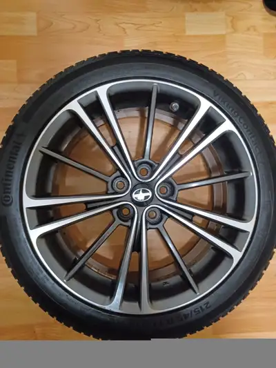 Pneus Continental 215/45 r17 Mags OEM Scion frs/ Subaru brz