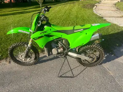 2022 kx85. Great condition, one owner. Not used a lot, only 18 hours. Clean bike. Son has out grown...