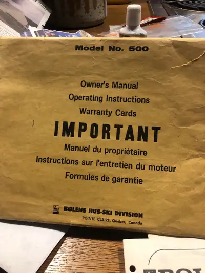Vintage Bolens Diablo Snowmobile Dealers Pack, View more