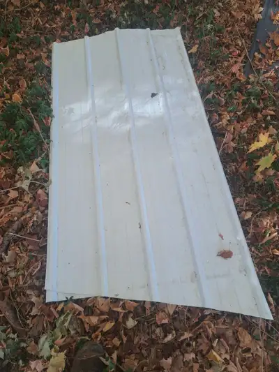 White metal roofing panels, View more