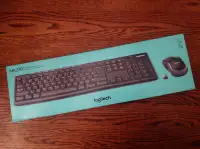 logiteach keyboard and mouse mk 270 new in box
