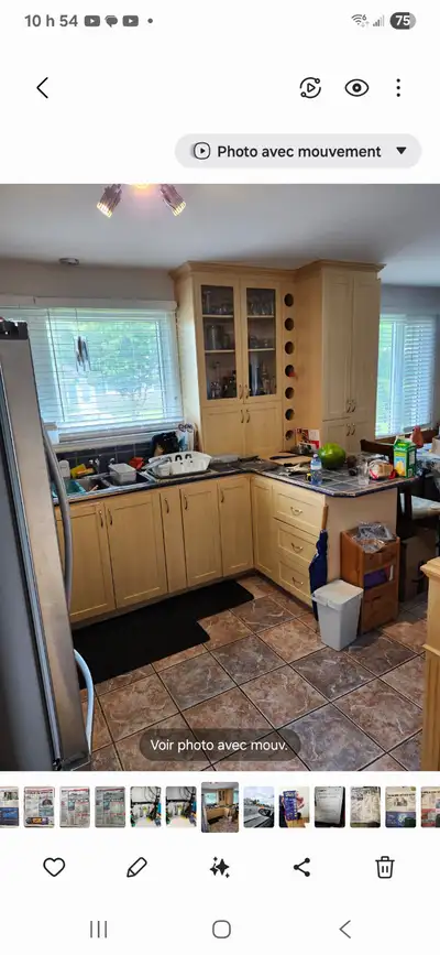 2 1/2 chauffé/éclairé Lévis, Entrée Laveuse Sécheuse.