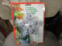 1990s CHRISTMAS ORNAMENT 11 LIGHT TREE TOPPER STAR $10 VINTAGE