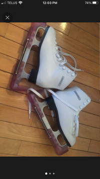 Winnwell size 11 girls figure skates