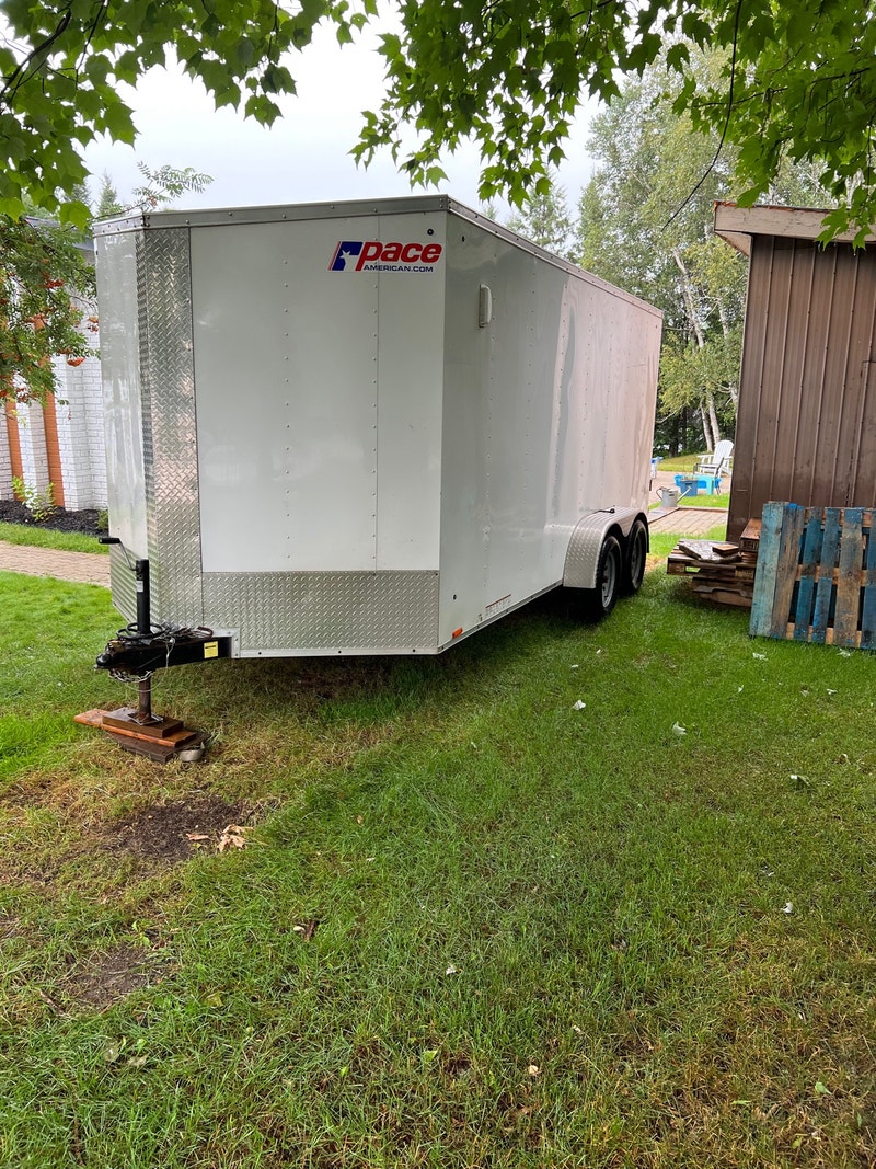 2020 Pace American enclosed trailer 7X16 Cargo & Utility Trailers