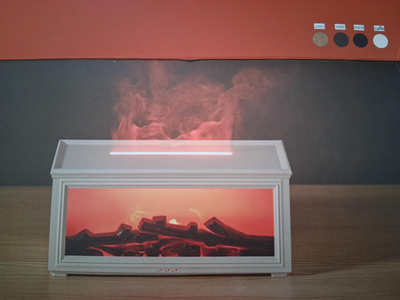 Mini Fireplace Diffuser,7 Colors, View more