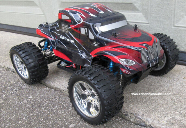 NEW 1/10 RC TOP2 BRUSHLESS 3S LIPO RC MONSTER TRUCK in Hobbies & Crafts in City of Halifax - Image 3