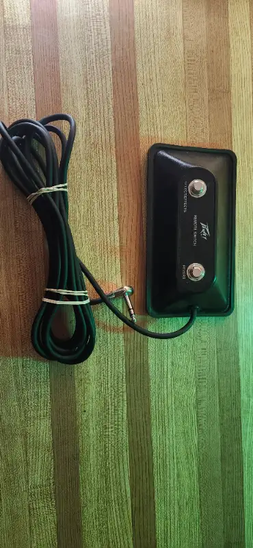 PEAVEY FOOTSWITCH  2 BUTTON, View more