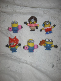 Minions Playset Cake Toppers The Rise of Gru