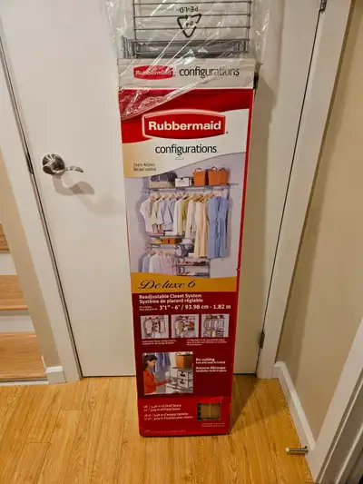 Système de placard réglable 2 ensembles-Rubbermaid de Luxe 6, View more