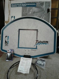 Huffy NBA Basketball Backboard Goal and NET NOS