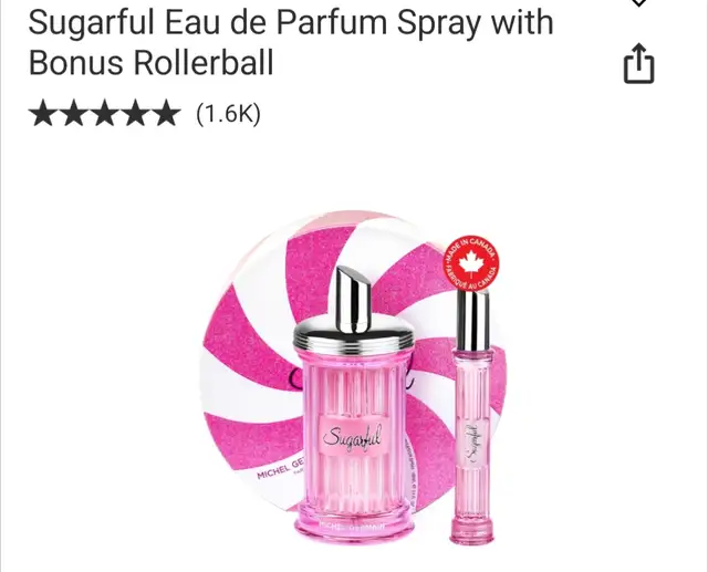 (NEW) Michel Germain Sugarful perfume